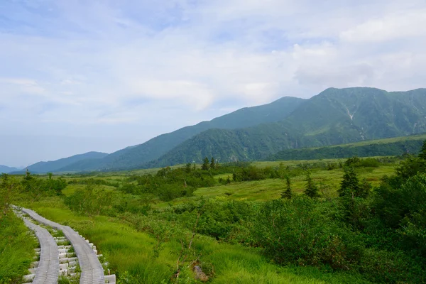 Paisagem do Norte do Japão Alpes — Fotografia de Stock