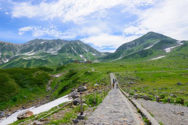 Kuzey Japonya Alps peyzaj