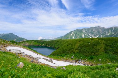 Kuzey Japonya Alps peyzaj