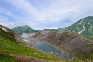 Kuzey Japonya Alps peyzaj