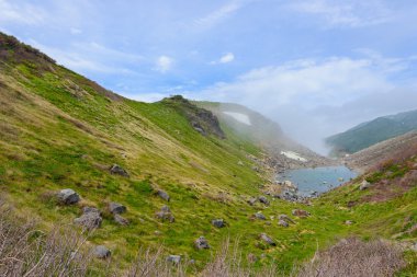 Kuzey Japonya Alps peyzaj