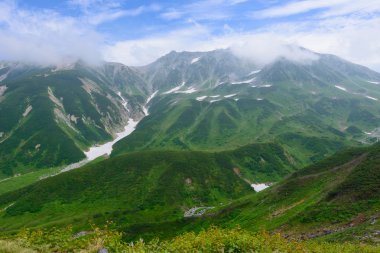 Kuzey Japonya Alps peyzaj