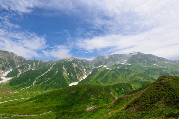 Landscape of Northern Japan Alps — Stock Photo, Image