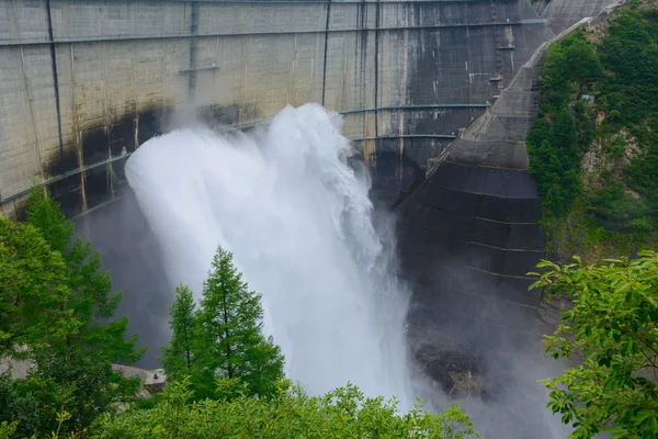 Kurobe dam in Toyama, Japan — Stock Photo, Image