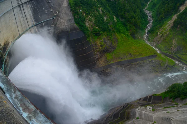 Kurobe dam in Toyama, Japan — Stock Photo, Image
