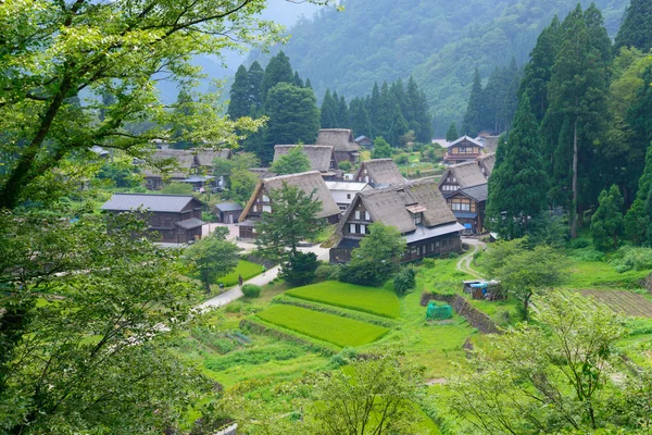 Gassho-zukuri dorp — Stockfoto