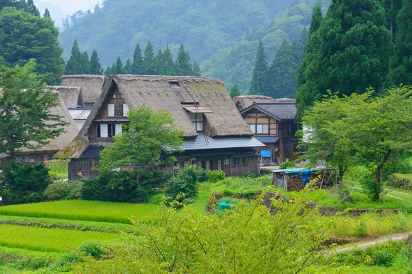 Gassho-zukuri Dorf — Stockfoto