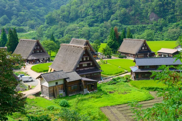 Gassho-zukuri dorp — Stockfoto