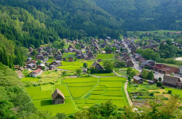 Gassho-zukuri dorp — Stockfoto