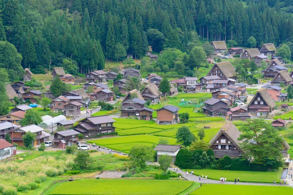 Gassho-zukuri dorp — Stockfoto