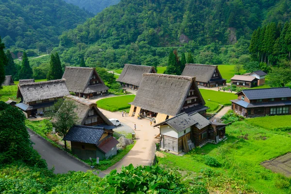 Gassho-zukuri village Stockfoto