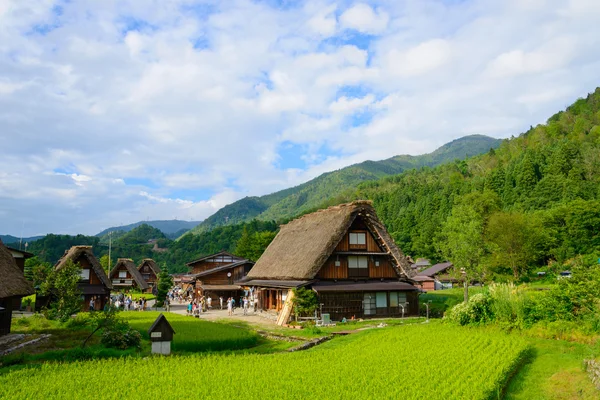 Gassho-zukuri village — Stockfoto