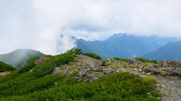 Paisaje del sur de Japón Alpes — Foto de Stock