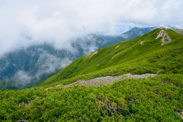 Paisagem dos Alpes do Sul do Japão — Fotografia de Stock