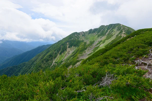 Landschap van zuidelijk Japan Alpen — Stockfoto