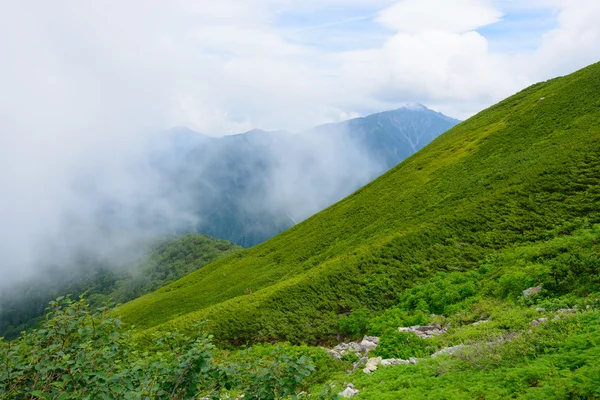 Paisagem dos Alpes do Sul do Japão — Fotografia de Stock