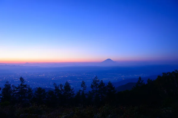 Kofu és Mt.Fuji táj — Stock Fotó