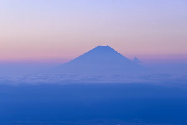 Monte Fuji e Mare di nuvole — Foto Stock