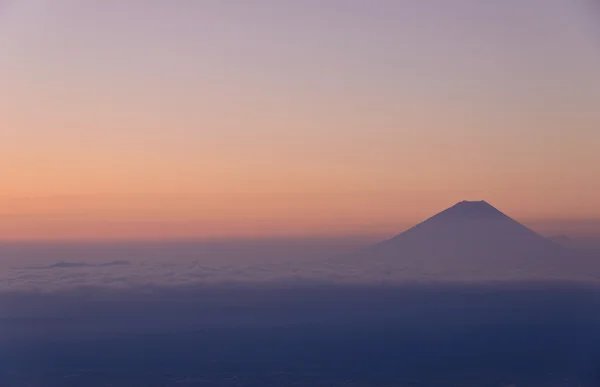 Monte Fuji y Mar de nubes — Foto de Stock