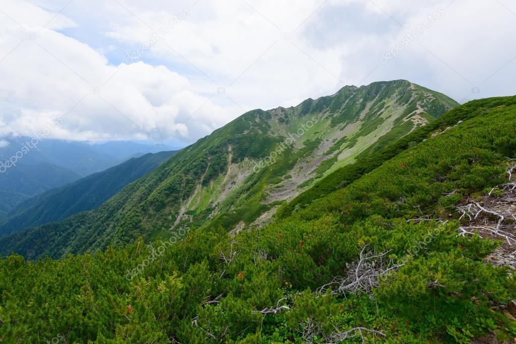 Landscape of Southern Japan Alps