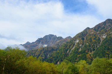 Kuzey Japonya Alps peyzaj