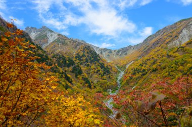 Kuzey Japonya Alps peyzaj