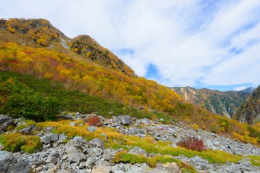 Kuzey Japonya Alps peyzaj
