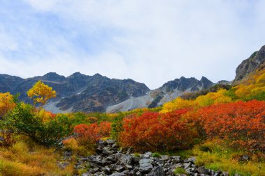Kuzey Japonya Alps peyzaj