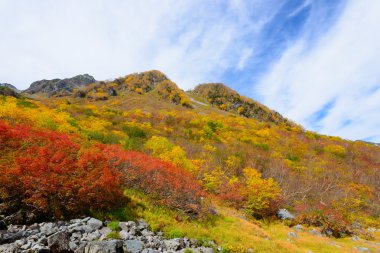 Kuzey Japonya Alps peyzaj