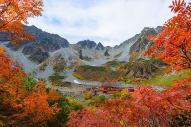 Kuzey Japonya Alps peyzaj