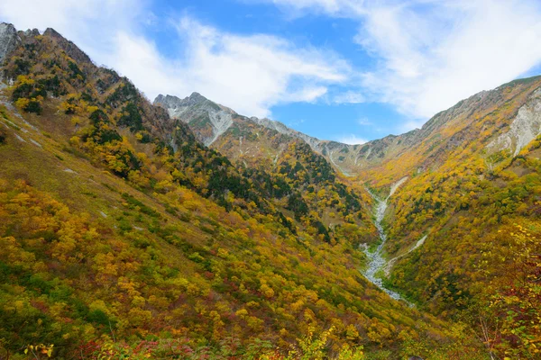 Landschaft der nördlichen japanischen Alpen — Stockfoto