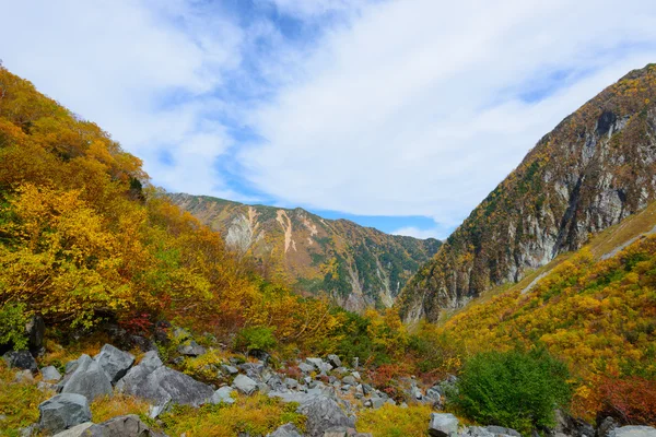 Landschap van noordelijk Japan Alpen — Stockfoto