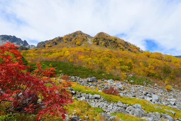 Landschap van noordelijk Japan Alpen — Stockfoto
