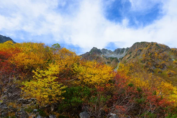 Landschap van noordelijk Japan Alpen — Stockfoto