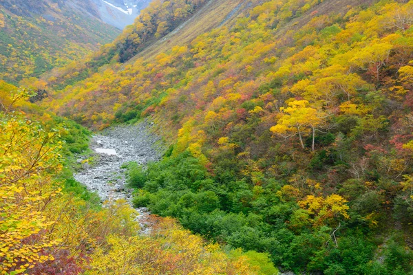 Paisaje de los Alpes del Norte de Japón — Foto de Stock