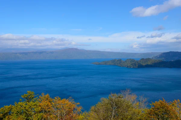 Otoño en el Lago Towada — Foto de Stock