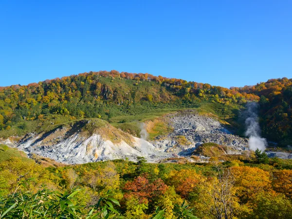 Herfst gebladerte van Mt.Hachimantai — Stockfoto