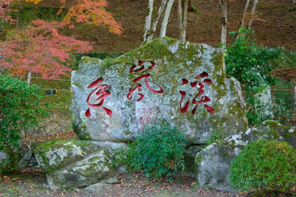 Podzimní listí v Korankei, Aichi, Japonsko — Stock fotografie