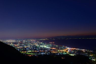 Night scene of Shonan