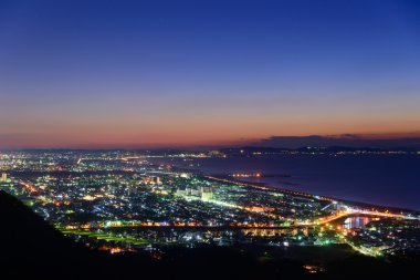 Night scene of Shonan