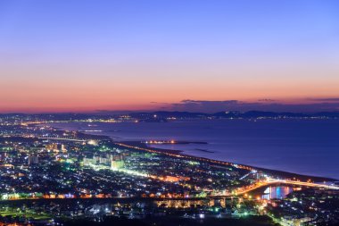 Night scene of Shonan