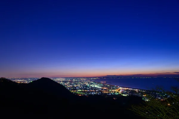 Night scene of Shonan — 스톡 사진