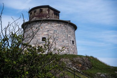 Saint John New Brunswick 'teki Martello Kulesi manzarası