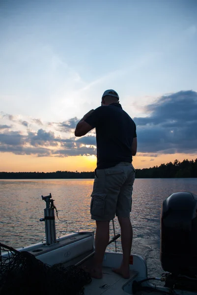 Muskie Fishing Twitching — Stock Photo, Image