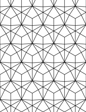 Siyah ve beyaz soyut desen