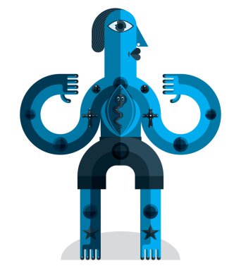 geometrik Kübizm stil avatar