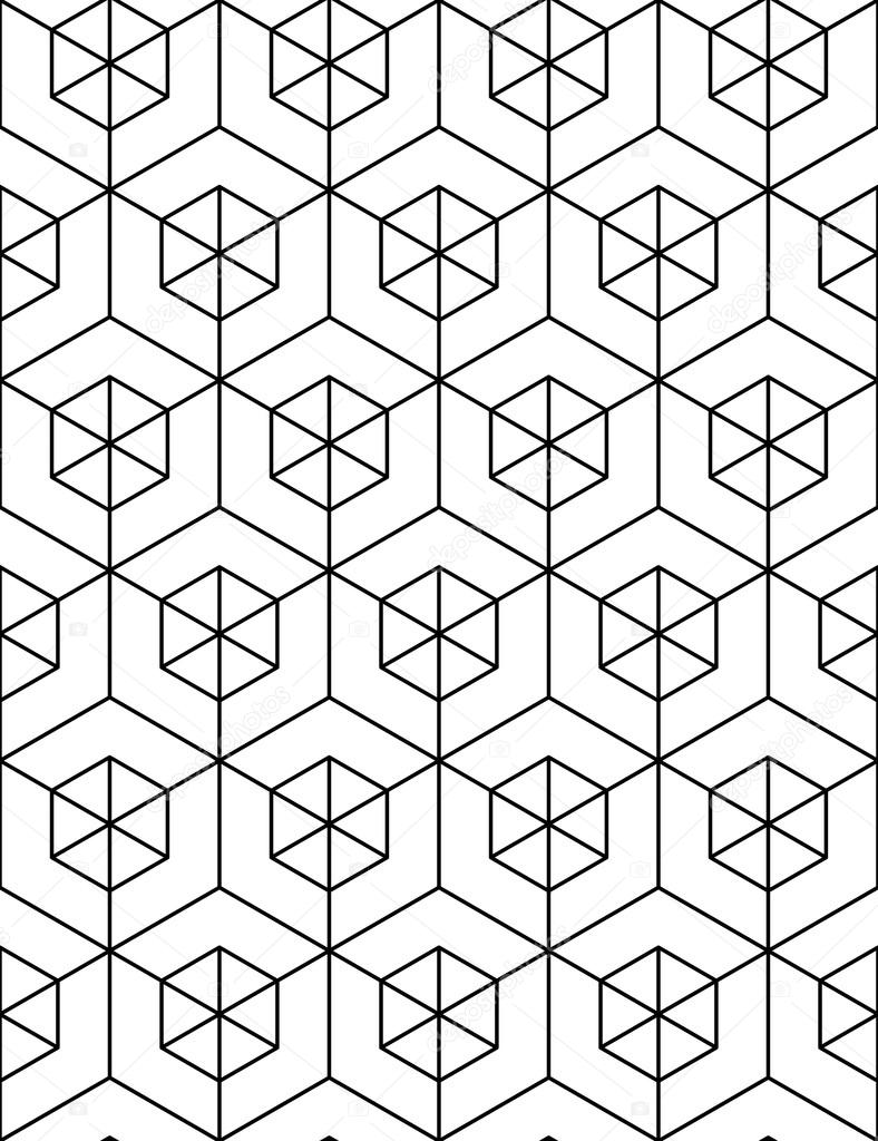 pattern with geometric figures