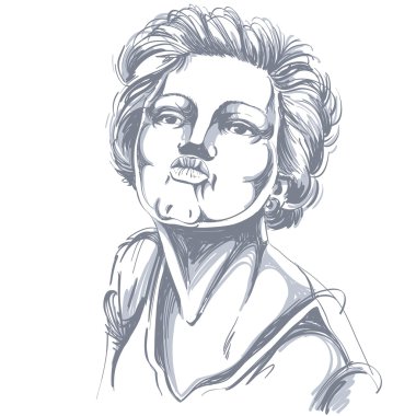 bir öpücük vererek kız