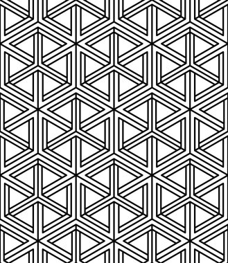 Dikişsiz optik dekoratif desen