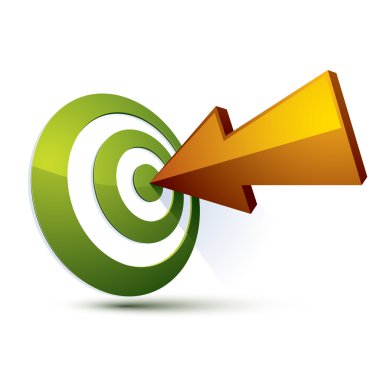 hedefe nişan alma oku.